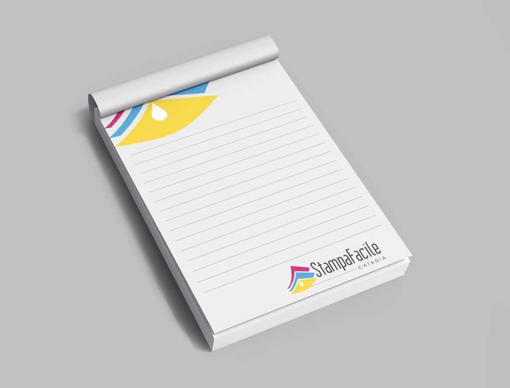 stampa block notes Catania